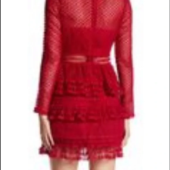 Romeo & Juliet couture lace dress Rugby color Large - Picture 4 of 13